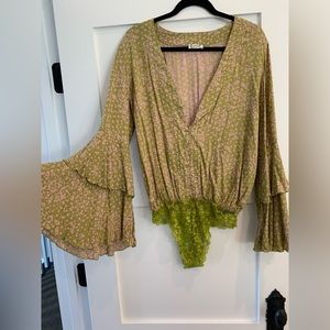 Free People Bell Bodysuit